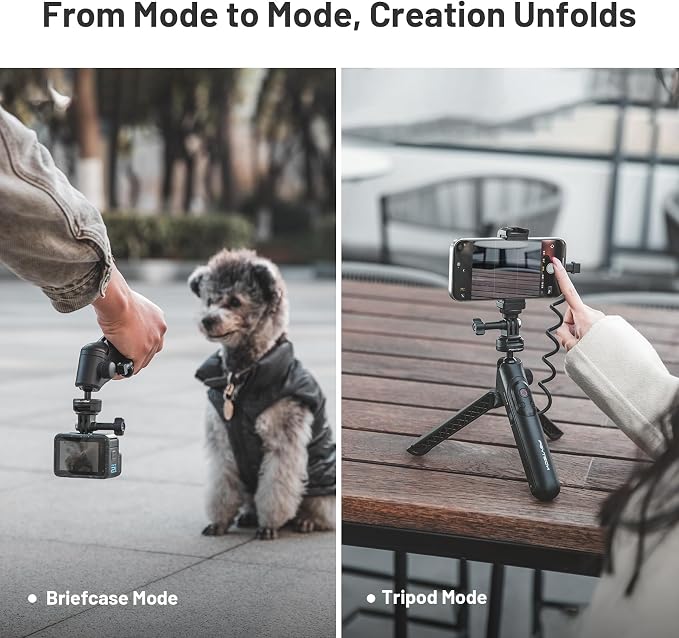 PGYTECH CapLock MantisPod Power, 5000mAh Battery Grip Handle Mount - Image 7