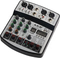 Dj Mixers 4 Channel Audio Mixer Sound Board by jindaaudio