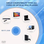 BD-R BDR 25GB Single Layer Blue Blu-ray Recordable Media Disc Upto 6X - Image 3
