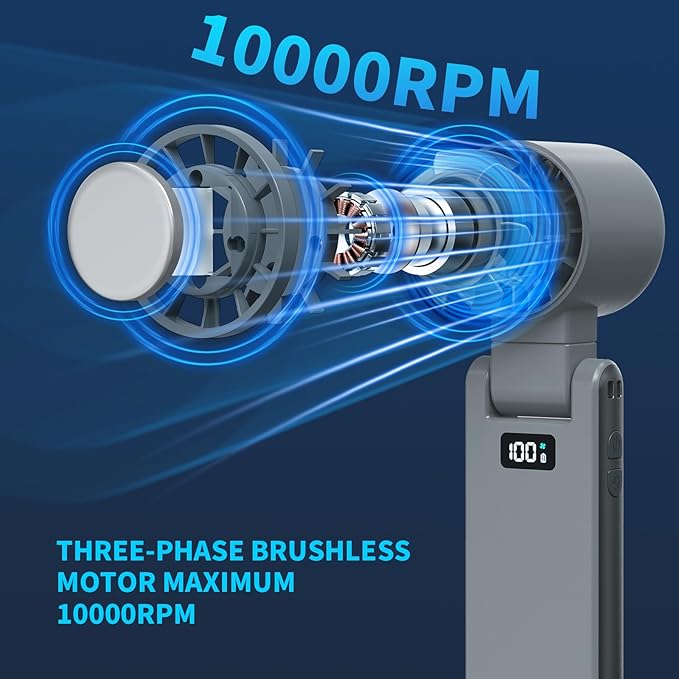 OTPEIR Portable Handheld Turbo Fan - Image 2