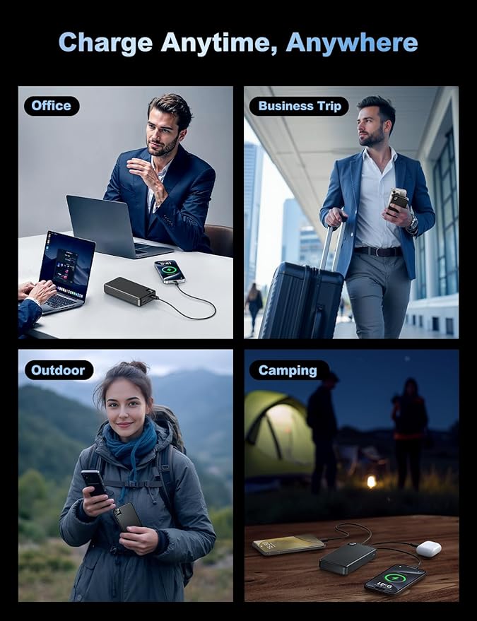 Portable Charger Power Bank, 56800mAh Battery Pack, 22.5W Fast Charging - Image 7
