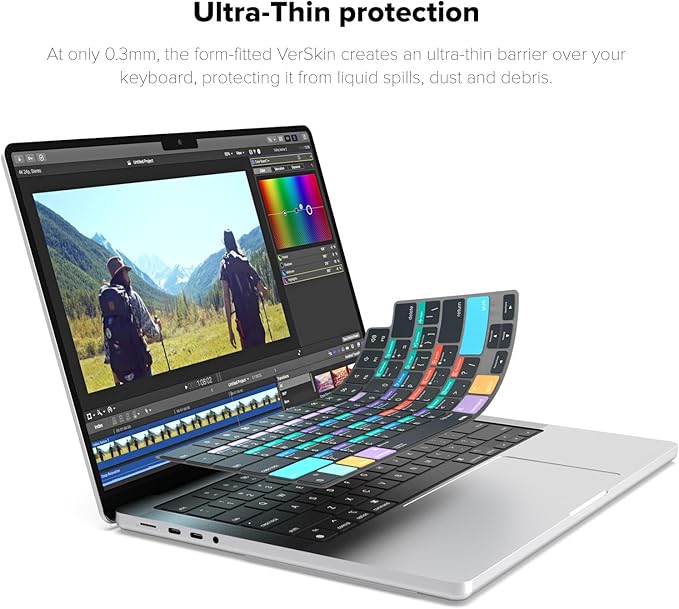 JCPal Final Cut Pro Shortcut Guide Keyboard Cover - Image 3