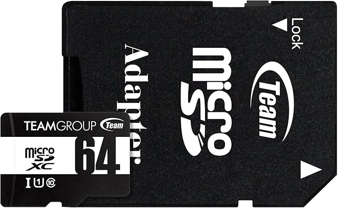 TEAMGROUP Micro 64GB x 5 Pack UHS-I U1 Class 10 SDHC SDXC Read Speed up to - Image 2
