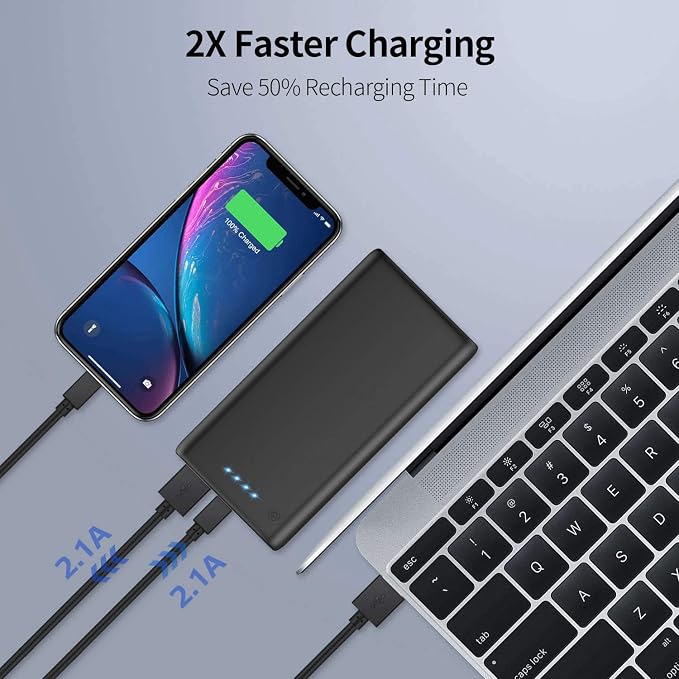 Portable Charger Power Bank 26800mah, Ultra-High Capacity Safer External Cell - Image 5
