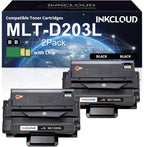 MLT-D203L 2 Black Compatible Toner Cartridge High Yield Replacement by INKCLOUD