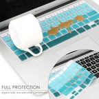 Allinside Green Ombre Keyboard Cover Skin - Image 5