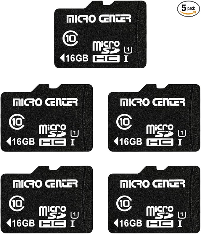 Micro Center 16GB Class 10 Micro SDHC Flash Memory Card by MICROCENTER