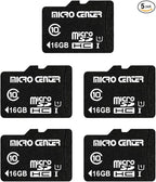 Micro Center 16GB Class 10 Micro SDHC Flash Memory Card by MICROCENTER