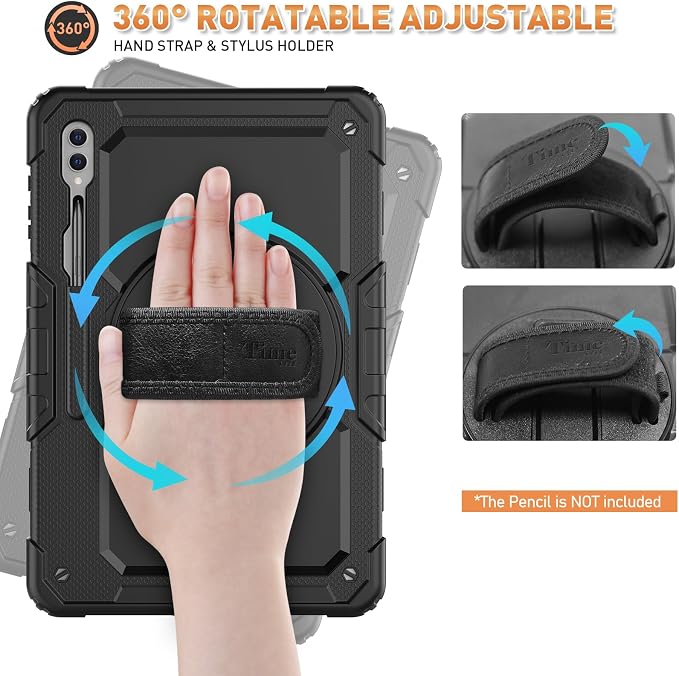 Timecity Case for Samsung Galaxy Tab S10 Ultra/ S9 Ultra/ S8 Ultra Tablet Case - Image 4