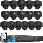 4COVR PoE 4K 16 Channel Security Camera System by 4COVR