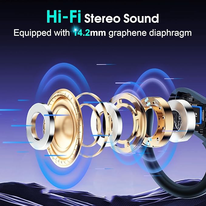 Wireless Earbuds 75hrs Bluetooth 5.4 Headphone Sport, 2026 Bluetooth Earbuds - Image 6