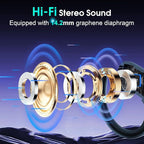 Wireless Earbuds 75hrs Bluetooth 5.4 Headphone Sport, 2026 Bluetooth Earbuds - Image 6