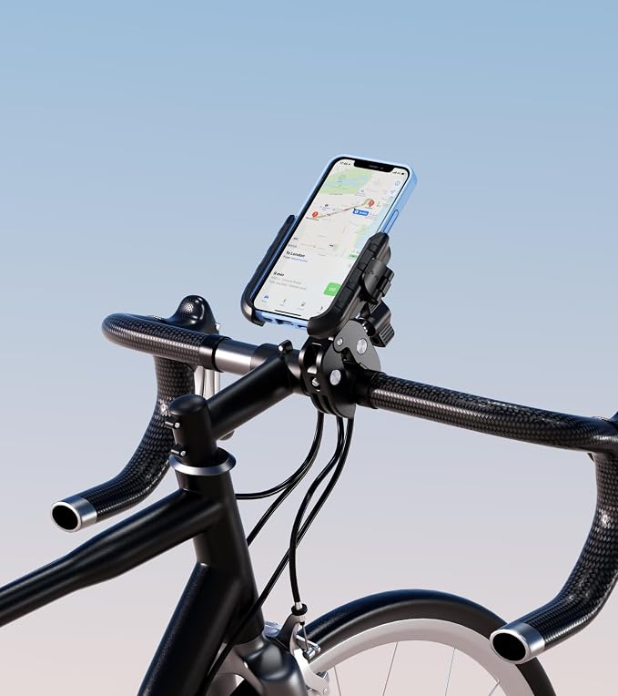 Kewig Motorcycle Phone Mount Holder- Bike Phone Mount Handlebar Clamp, Bicycle - Image 9