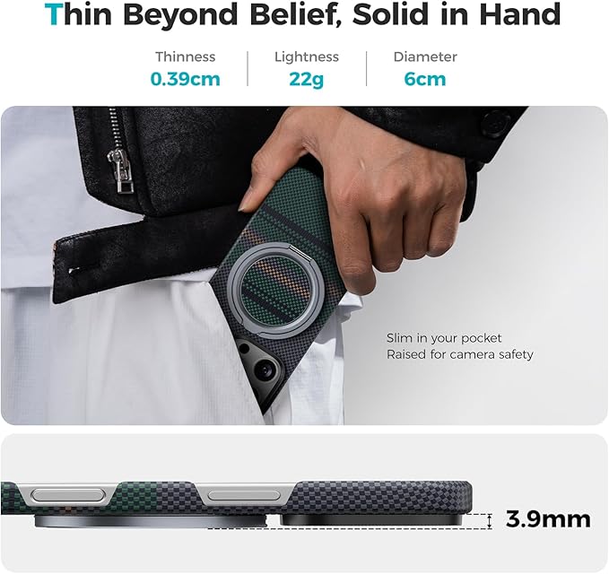 BENKS ArmorPop Magnetic Phone Grip & Stand - Image 5