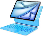Keyboard Case for iPad Air 13 inch, iPad Pro 12.9 inch, Easy-Set Floating by LINHUANXILE