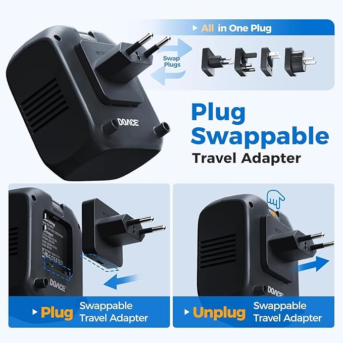 DOACE 2000W Voltage Converter US to Europe - Image 9
