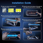Uyiton Anti-Blue Light for iPhone 14 Pro Max Screen Protector - Image 4