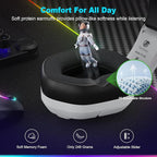 FC200 Wireless Gaming Headset for PS5, PS4-2.4GHz USB Foldable Headphones - Image 6