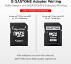 Gigastone 8GB Micro SD Card, FHD Video, Surveillance Security Cam Action Camera - Image 2