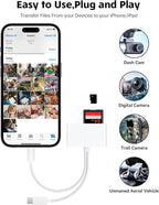 SD Card Reader for iPhone iPad Camera - Image 3