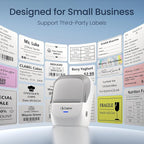 CLABEL Thermal Label Maker Machine: 221B Bluetooth Label Maker Mini Sticker - Image 2