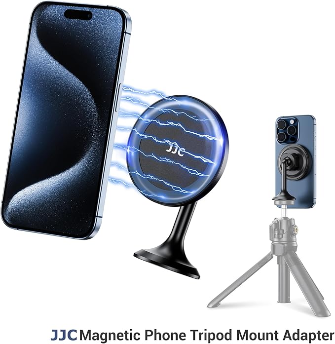 Magnetic Phone Tripod Mount Adapter - Image 2