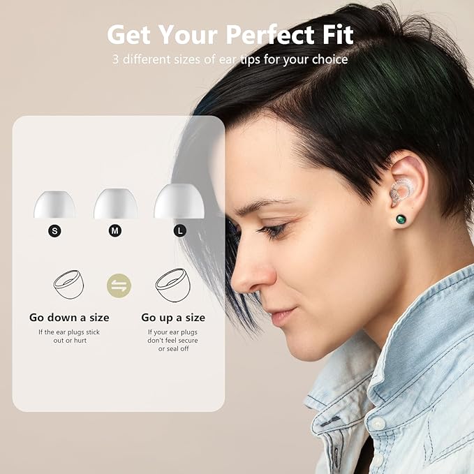 Reusable Ear Plugs, Low-/Mid-Level Noise Reduction Earplugs - Image 4