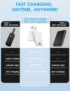 Portable Phone Charger, 12000mAh 22.5W Fast Charging Power Bank - Image 2