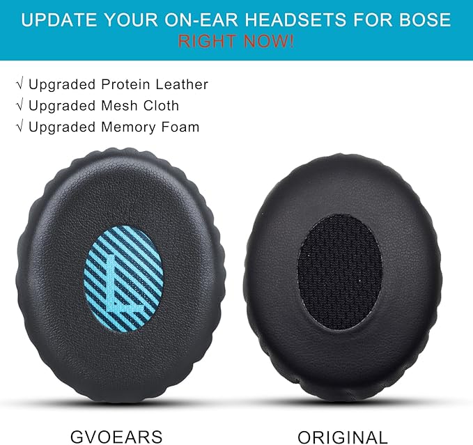 Ear Pads Replacement for Bose On-Ear 2 Headphones, GVOEARS Ear Cushion Pad for - Image 6