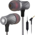 Super Bass Wired Earbuds with Microphone – Noise Cancelling, Deep Bass Ear Buds by MINDBEAST