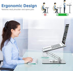 Laptop Stand for Desk Adjustable Computer Stand - Image 2
