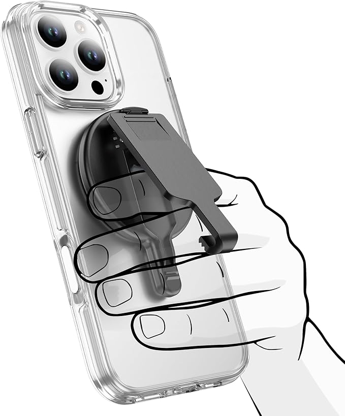BAISRKE Magnetic Belt Clip Phone Holder, Strong Magnetic Waist Clip Compatible - Image 3