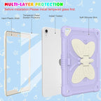 BLOSOMEET Lavender Purple Case for iPad 10.2 Inch - Image 2