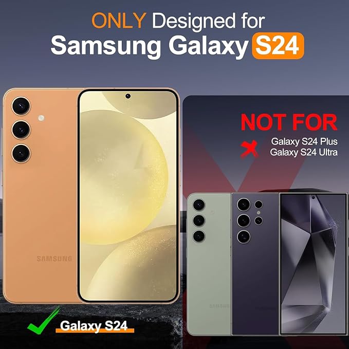Battery Case for Galaxy S24, Slim Portable Protective Fast Charging Case Backup - Image 3