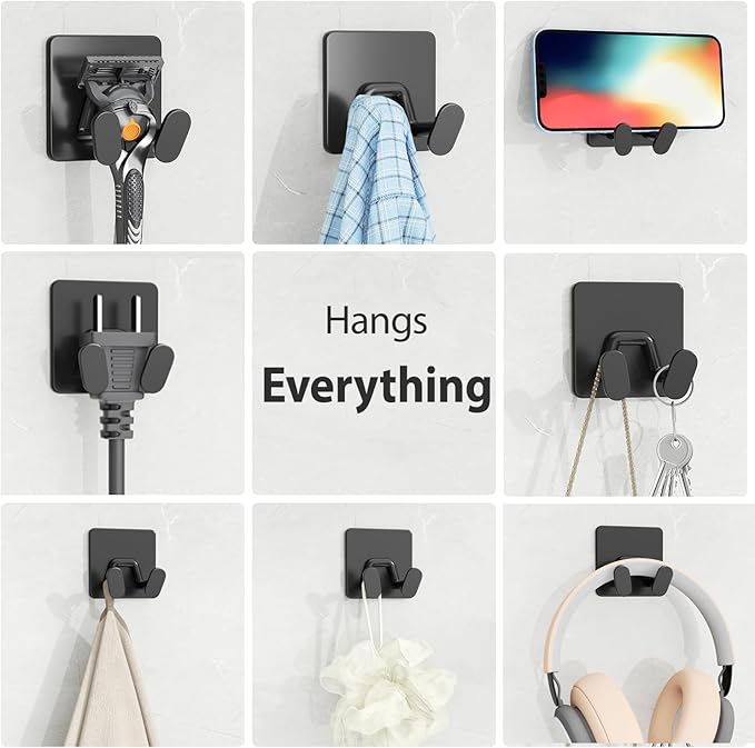 Adhesive Shower Hooks for Inside - Image 2