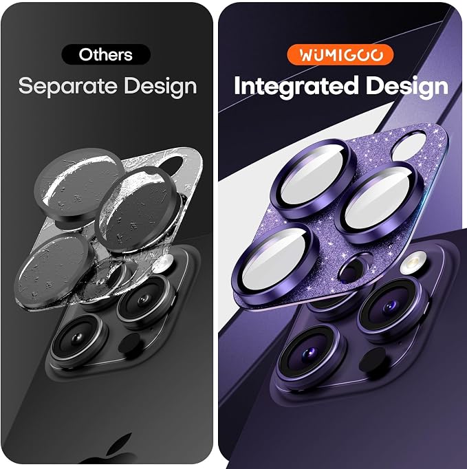 Camera Lens Protector for iPhone 16 Pro Max/16 Pro/15 Pro Max/15 Pro/14 Pro - Image 2