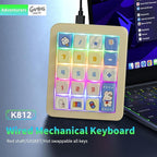Adventurers K812 Wired Mechanical Numeric Keypad, 19-Key Hot-Swappable RGB - Image 6