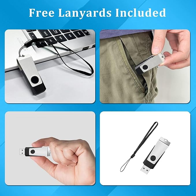 16GB Flash Drive, Thumb Drive USB 2.0 Memory Stick - Image 5
