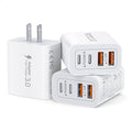 USB C Wall Charger, 40W Fast USB C Charger Block, 4-Port PD+QC Wall Plug Power by Dulums