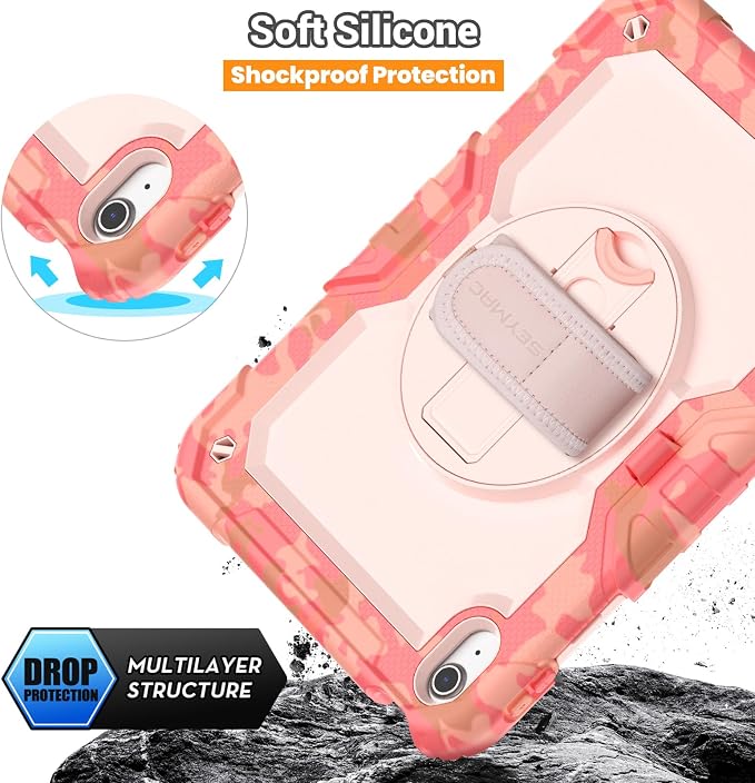 SEYMAC for iPad 11th/10th Generation 2025/2022, Heavy Duty Full-Body Shockproof - Image 7