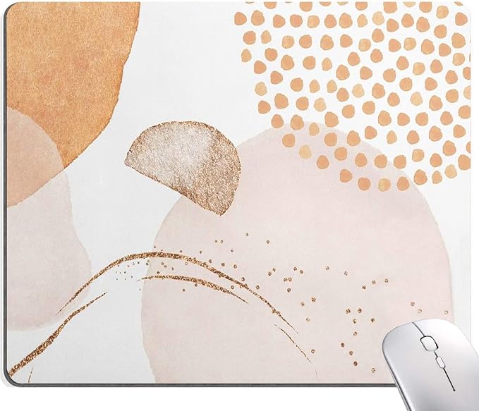 Mouse Pad, Abstract Design Mouse Pad, Washable Square Cloth Mousepad by Armanza