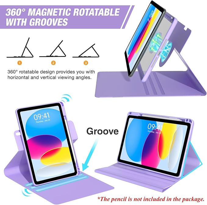 BLUTLOTUS for iPad 11th 10th Generation Case - Image 3