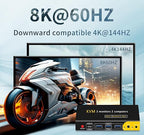 HDMI kvm Switch 2 Monitors 2 Computers Dual Monitor kvm Switch, 3*USB3.0&1*USB C - Image 6