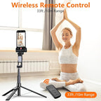 78.7" Selfie Stick Tripod for iPhone/Android, Auto Face Tracking Tripods - Image 6