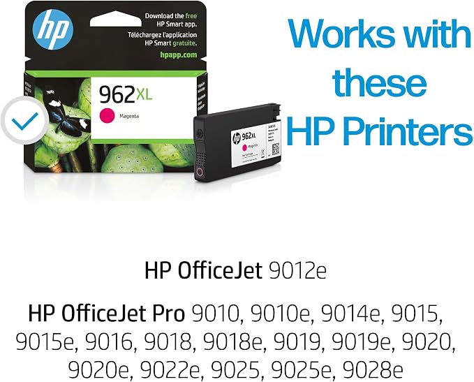 HP 962XL Magenta High-yield Ink Cartridge | Works - Image 2