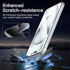 NEW'C 3 Pack Privacy for iPhone 16, iPhone 15 Screen Protector, Anti-Spy - Image 6