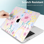 TWOLSKOO Compatible with MacBook Pro 13 inch Case 2023-2016 A2338 M2/M1 A2251 - Image 3
