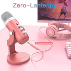 ZealSound USB Microphone, Condenser Computer Mic, Plug&Play Gaming Microphones - Image 4