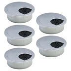 5 Pcs Desk Grommet 2-1/16" / 53 mm, Desk Cord Hole Cover, Cable Grommet ABS by EASYEAH
