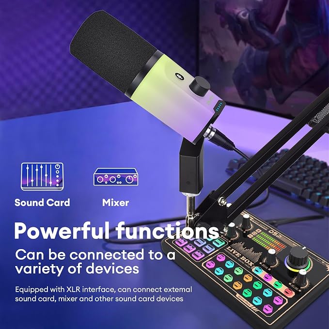 Gaming Microphone for PC, Streaming Mic - Image 5